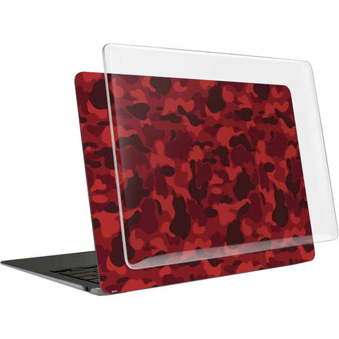 Red Street Camo MacBook Air 15in (2023-2025) Case plus Skin